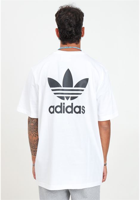 T-shirt a manica corta Adicolor Classics Trefoil Logo bianca da uomo ADIDAS ORIGINALS | IM4513.